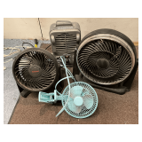 Assortment of fans