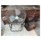 Squirrel cage fan with 1/3 hp motor, working condition
