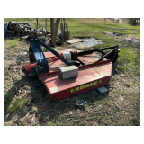 Howse brush cutter, 5' W, hard rubber tires, 540 PTO