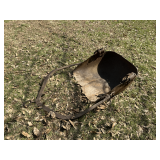 Antique horse drawn scoop, missing handles