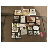 Framed pet prints and quotes