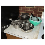 Strainers, food mill, steamer basket, etc.