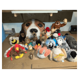 Ty Beanies, Audubon birds, Scooby Doo bobble heads, etc.