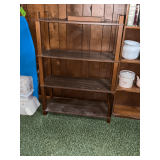 Shelf unit, 36' W x 14' D x 50 1/2' T.