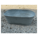 No. 3 galvanized tub, good condition.