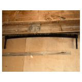 Two-person cross cut saw with handles, 5' L