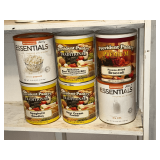 6 can variety of preserved prepper food