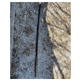 Rock bar with slight bend