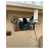 Bird houses, feeders, hooks, etc.