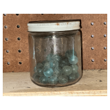 Jar of marbles