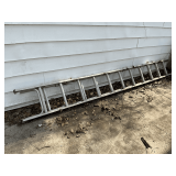 24' aluminum extension ladder.