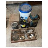 E-Z Clor quick dissolve pool chlorine, Simer Mark II sump pump, roofing nails, hardware, etc.