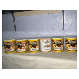 6 can variety of preserved prepper food