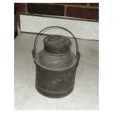 Vintage metal lunch tin, No. 8