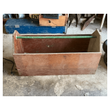 Wooden toolbox