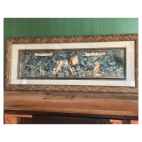 Ornate framed 'The Forest Tapestry'
