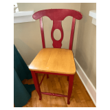 Wooden bar stool