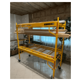 Metaltech 6' Baker scaffolding, 74' W x 30' D x 75' T,  1100 lb. capacity