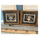 Framed artwork, 26' x 22'