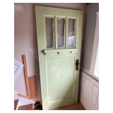 Wooden door, 34' W x 81' T