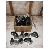 Casters, up to 3'.