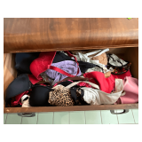 Women's clothing, gowns, slips, socks, bras, etc.