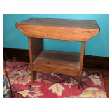 Wooden bench