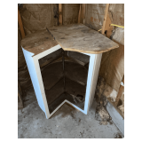 Lazy susan cabinet insert, corner mount, 30' D x 30' W x 30' T