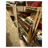 Shelving unit 36' W x 14' D x 54 1/2' T, CONTENTS NOT INCLUDED