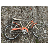 Huffy Sundance girl's bike with banana seat
