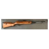 Air rifle with adjustable sight, sling mounts, 17' barrel