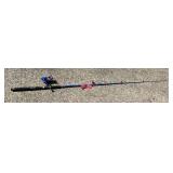 Shakespeare Contender rod and reel, tags still attached