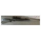 Strum Ruger air rifle 177 caliber, breakover, Gamo scope with cover