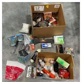 Light bulbs, hammer, electric knife etc.