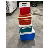Coolers, Gott, Igloo and Coleman