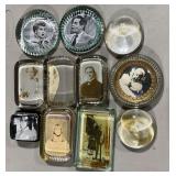 Assortment of paperweights