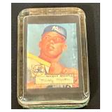 Mickey Mantle glass paperweight