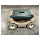 Step 2 rolling garden stool.
