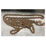 3/8" log chain, hooks on both ends, 23