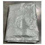 Medium duty tarp with grommets, unknown size.