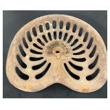 Cast iron implement seat
