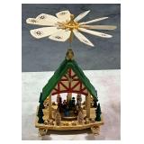 Nativity candle carousel