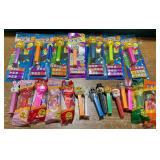 PEZ dispensers Holiday and smiling faces.