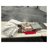 Assortment of linens