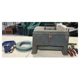 Stack On tool box, hand tools