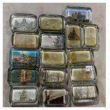 Assortment of paperweights