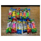 PEZ dispensers, Peanuts, Snoopy, etc.