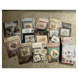 Counted Cross Stitch books and leaflets