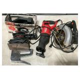 Skil belt sander and circular saw,  Craftsman sander