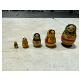 5 piece Russian nesting doll